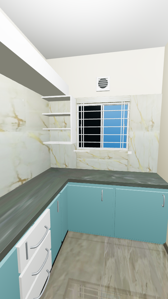 Reconstructed Kitchen